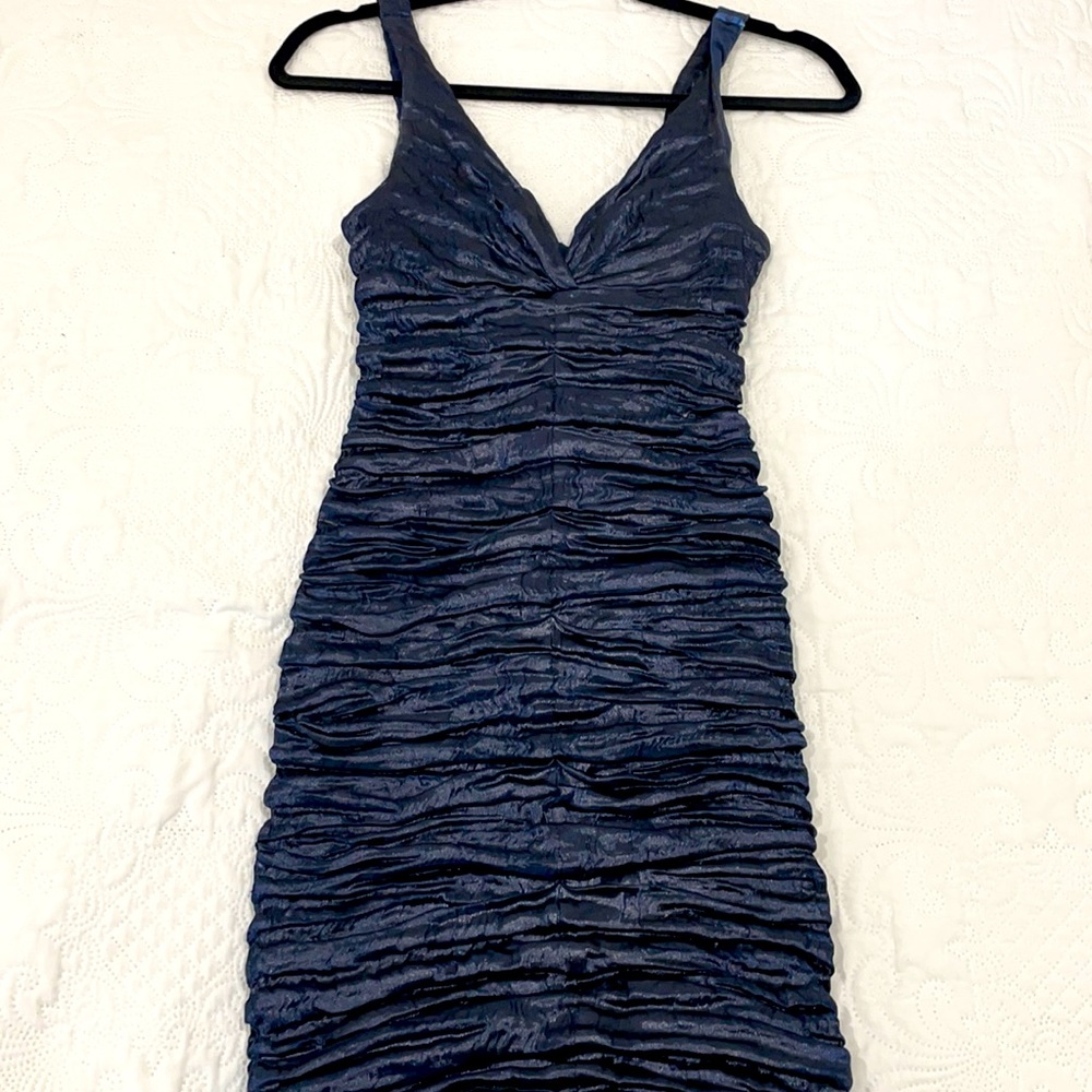 Nicole Miller dress, Color navy blue, size 4